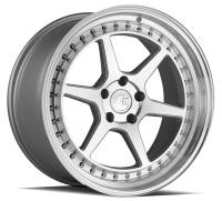 Aodhan Wheels Rim DS09 18x9.5 5x114.3 73.1CB ET30 Silver w/Machined Face