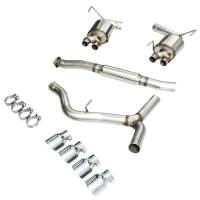 AWE Tuning - AWE 2015+ Subaru WRX VA Sedan Touring Edition Exhaust - Chrome Silver Tips (102mm) - Image 7