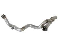 aFe Power (Advanced FLOW Engineering) - aFe Twisted Steel Y-Pipe 2-1/4in 409 SS Exhaust System 2018 Jeep Wrangler (JL) V6-3.6L - Image 2