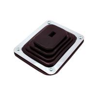Spectre Performance - Spectre Shift Boot (Small) - Black Rubber w/Chrome Plated Steel Installation Ring - Image 1