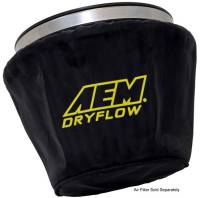 AEM Induction - AEM Air Filter Wrap Black 7.5in Length x 5in Width x 5in Height - Image 1