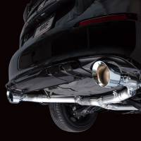 AWE Tuning - AWE 22+ Honda Civic Si/Acura Integra Track Edition Catback Exhaust - Dual Chrome Silver Tips - Image 3