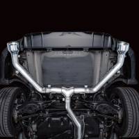 AWE Tuning - AWE 22+ Honda Civic Si/Acura Integra Track Edition Catback Exhaust - Dual Chrome Silver Tips - Image 9
