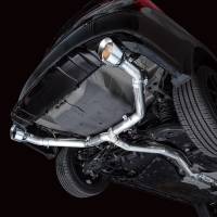 AWE Tuning - AWE 22+ Honda Civic Si/Acura Integra Track Edition Catback Exhaust - Dual Chrome Silver Tips - Image 10