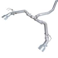AWE Tuning - AWE 22+ Honda Civic Si/Acura Integra Track Edition Catback Exhaust - Dual Chrome Silver Tips - Image 11