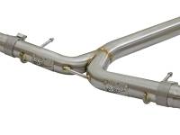 aFe Power (Advanced FLOW Engineering) - aFe Takeda 16-17 Honda Civic I4-1.5L (t) 2.5-2.25in 304 SS CB Dual-Exit Exhaust Blue Tips - Image 5