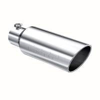 MBRP Exhaust - MBRP Universal Tip 6in OD Rolled End 4in Inlet 18in Length T304 - Image 1