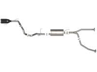 aFe Power (Advanced FLOW Engineering) - aFe 23-24 Toyota Sequoia V6 3.4L Vulcan Series 2-1/2in to 3in 304 SS Cat-Back Exhaust w/ Black Tip - Image 2