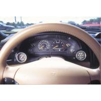 AutoMeter 94-00 Ford Mustang 52mm Black Dual Instrument Cluster Bezel