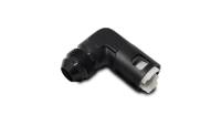 Vibrant Performance - Vibrant Performance 90 Degree Aluminum AN to Female Quick Connect -8AN - 0.375in Hose Size - Image 1
