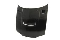 Seibon Carbon - Seibon 95-96 Nissan Skyline R33 GT-R (BCNR33) JU-Style Carbon Fiber Hood - Image 1