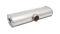 Vibrant Performance - Vibrant Performance StreetPower Oval Muff 6inx10inx24in long body 3.5in IDxdual 3in out Side in Split Dual outs - Image 1
