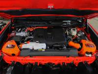 aFe Power (Advanced FLOW Engineering) - aFe 2022 Toyota Tundra V6-3.5L (tt) Momentum GT Cold Air Intake System w/ Pro 5R Filter - Orange - Image 8