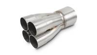 Vibrant Performance - Vibrant Performance 4-1 SS Merge Collectors (2-1/4in Inlet Slipover ID 4in Merge Outlet OD) - Sold Individually - Image 1