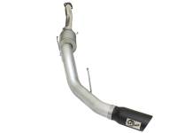 aFe Power (Advanced FLOW Engineering) - aFe Atlas Exhausts 4in Cat-Back Aluminized Steel Exhaust Sys 2015 Ford F-150 V6 3.5L (tt) Black Tip - Image 2