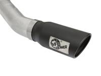 aFe Power (Advanced FLOW Engineering) - aFe Atlas Exhausts 4in Cat-Back Aluminized Steel Exhaust Sys 2015 Ford F-150 V6 3.5L (tt) Black Tip - Image 4