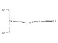 aFe Power (Advanced FLOW Engineering) - aFe Takeda 2-1/2in 304 SS Cat-Back Exhaust w/ Polished Tips 14-18 Mazda 3 L4 2.0L/2.5L - Image 5