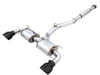 AWE Tuning - AWE Subaru BRZ/ Toyota GR86/ Toyota 86 Touring Edition Cat-Back Exhaust- Diamond Black Tips - Image 1