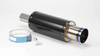 HKS - HKS Universal Carbon-Ti Cat-back Exhaust - 170mm Shell/75mm Diameter - Image 1