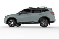 Rally Armor - Rally Armor 2019 Subaru Forester UR Black Mud Flap w/ Orange Logo - Image 2