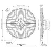 SPAL - SPAL High Performance Fans: VA18-AP70/LL-86A * 16"S / 12V - Image 2