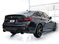 AWE Tuning - AWE 19-23 BMW 330i / 21-23 BMW 430i Base G2X Track Edition Axle Back Exhaust - Diamond Black - Image 4