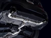 AWE Tuning - AWE 19-23 BMW 330i / 21-23 BMW 430i Base G2X Track Edition Axle Back Exhaust - Diamond Black - Image 6