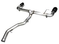 AWE Tuning - AWE 19-23 BMW 330i / 21-23 BMW 430i Base G2X Track Edition Axle Back Exhaust - Diamond Black - Image 10