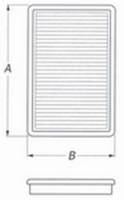 BMC FILTERS - BMC 01-03 Porsche 911 (996) 3.6L GT2 Replacement Panel Air Filter - Image 2