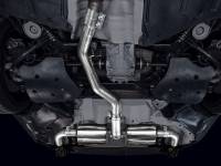 AWE Tuning - AWE 19-23 BMW 330i / 21-23 BMW 430i Base G2X Touring (Excl.Conv) Axle Back Exhaust - Diamond Black - Image 3