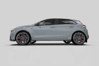 Rally Armor - Rally Armor 2019-2021 Hyundai Elantra N Line UR Black Mud Flap w/ Performance Blue Logo - Image 2