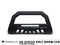 Armordillo 1999-2004 Ford F-250/F-350/F-450/F-550 Super Duty AR Bull Bar w/LED - Texture Black