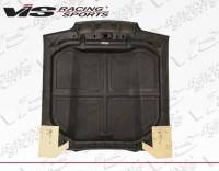 VIS Racing - VIS Racing Carbon Fiber Hood Cowl Induction Style for Ford MUSTANG 2DR 87-93 - Image 4