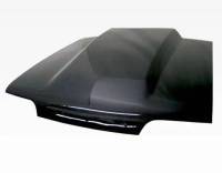 VIS Racing - VIS Racing Carbon Fiber Hood Cowl Induction Style for Ford MUSTANG 2DR 87-93 - Image 1