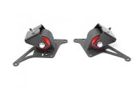 Innovative Mounts - Innovative 01-05 Mazda Miata NB 1.8L Black Steel Replacement Mounts 75A Bushings (No Trans Mount) - Image 2