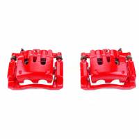 Power Stop 08-12 Ford F-250 Super Duty Rear Red Calipers w/Brackets - Pair