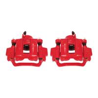 Power Stop 10-18 Lexus GX460 Rear Red Calipers w/Brackets - Pair