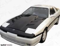VIS Racing - VIS Racing Carbon Fiber Hood AMS Style for Toyota Supra 2DR 86-92 - Image 3