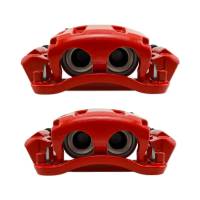 Power Stop 05-12 Ford F-250 Super Duty Front Red Calipers w/Brackets - Pair