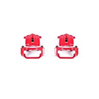 Power Stop 00-03 Cadillac DeVille Rear Red Calipers w/Brackets - Pair