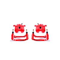 Power Stop 01-03 Acura CL Front Red Calipers w/Brackets - Pair