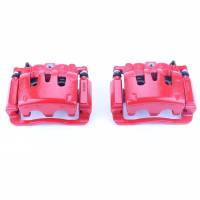 Power Stop 05-07 Ford F-250 Super Duty Rear Red Calipers w/Brackets - Pair