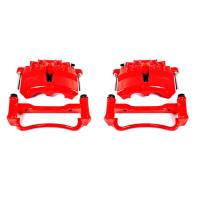 Power Stop 03-04 Ford Mustang Front Red Calipers w/Brackets - Pair