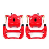 Power Stop 03-08 Pontiac Vibe Front Red Calipers w/Brackets - Pair