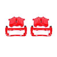 Power Stop 02-06 Cadillac Escalade Rear Red Calipers w/Brackets - Pair