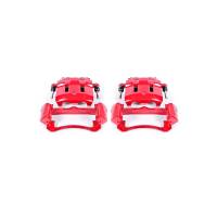 Power Stop 00-05 Ford Excursion Front Red Calipers w/Brackets - Pair
