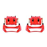 Power Stop 99-03 Ford F-150 Front Red Calipers w/Brackets - Pair