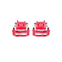 Power Stop 16-17 Subaru Crosstrek Front Red Calipers w/Brackets - Pair