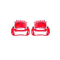 Power Stop 05-08 Dodge Dakota Front Red Calipers w/Brackets - Pair