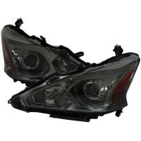 Spec'D Tuning Products - Spec-D 2013-2015 Nissan Altima Sedan Projector Headlights (Chrome Housing/Smoke Lens) - Image 1